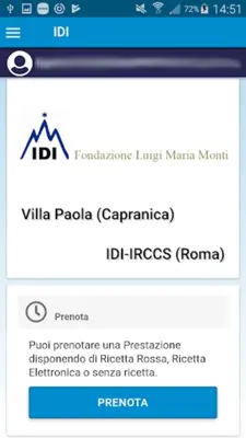 IDI Ospedale android App screenshot 2