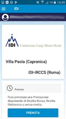 IDI Ospedale android App screenshot 4